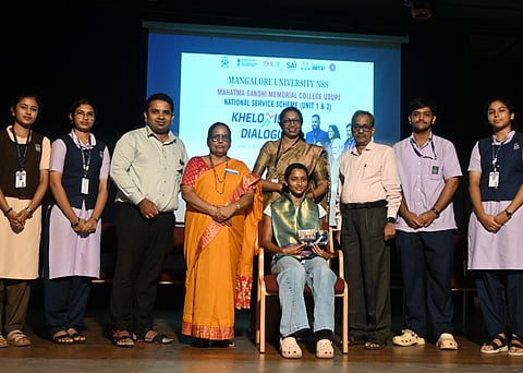 ಕ್ರೀಡಾಪಟು ಸ್ತುತಿ ಪಿ.ಶೆಟ್ಟಿ ಅವರನ್ನು ಸನ್ಮಾನಿಸಲಾಯಿತು. 