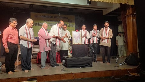 ಶಾಸಕ ಯಶ್​ ಪಾಲ್​ ಎ. ಸುವರ್ಣ  ರಂಗಭೂಮಿ ಆನಂದೋತ್ಸವ -ಉದ್ಘಾಟಿಸಿದರು.  