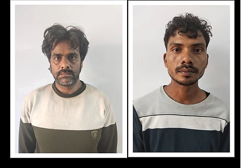 ರೋಹಿತ್​ ಹಾಗೂ ಸಂತ್ರಿ ಬಂಧಿತರು.