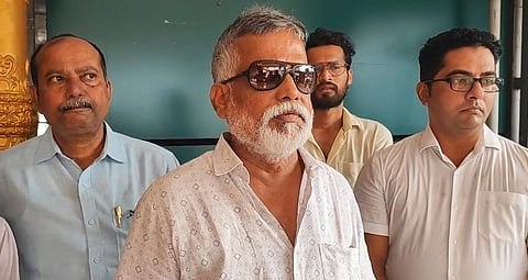 ಜಿಲ್ಲಾ ವೈನ್​ ಮರ್ಚೆಂಟ್ಸ್​ ಅಸೋಸಿಯೇಶನ್​ ಅಧ್ಯಕ್ಷ ಬಿ.ಗೋವಿಂದ ರಾಜ್​ ಹೆಗ್ಡೆ ಮಾತನಾಡಿದರು. 