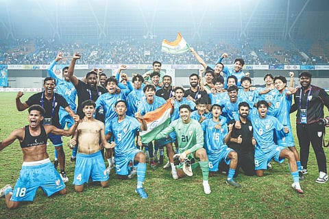 Football: ಭಾರತಕ್ಕೆ ಕಿರಿಯರ ಏಷ್ಯನ್​ ಕಪ್​ ಅರ್ಹತೆ