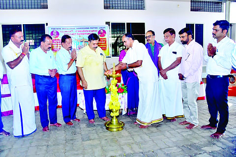 ಶ್ರೀ ಕ್ಷೇತ್ರ ಧರ್ಮಸ್ಥಳ ಮಂಜುನಾಥೇಶ್ವರ ಭಜನಾ ಪರಿಷತ್ ಜಿಲ್ಲಾಮಟ್ಟದ ಸಭೆಯನ್ನು ಧನ್ಯಕುಮಾರ್ ರೈ ಉದ್ಘಾಟಿಸಿದರು.