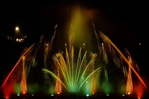 ಹಾರಂಗಿ ಜಲಾಶಯ ಉದ್ಯಾನದ ಸಂಗೀತ ಕಾರಂಜಿ