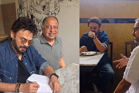 Actor Venkatesh in Bengaluru