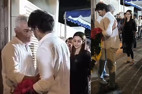 Trisha Krishnan visits Ajith Kumar House