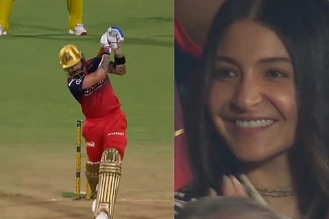 Virat Kohli NO-Look Six