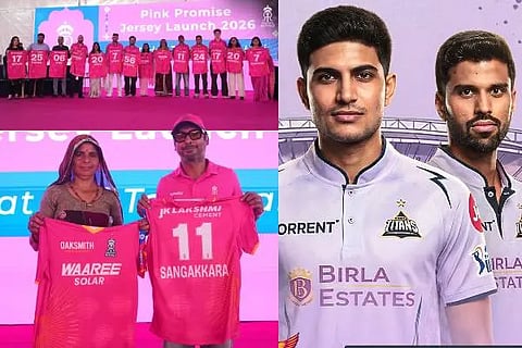  ಬದಲಾಗಲಿದೆ ರಾಜಸ್ಥಾನ ರಾಯಲ್ಸ್​, ಗುಜರಾತ್ ಟೈಟಾನ್ಸ್​ ಜೆರ್ಸಿ ಬಣ್ಣ!