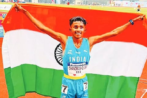 ಏಷ್ಯನ್​ ಅಂಡರ್​-20 ಅಥ್ಲೆಟಿಕ್ಸ್​: ಕರ್ನಾಟಕದ ನಿಖಿಲ್ ಚಂದ್ರಶೇಖರ್​​ಗೆ ಚಿನ್ನದ ಪದಕ
