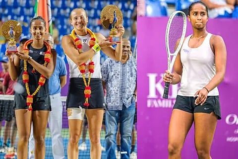 ಬೆಂಗಳೂರು ಐಟಿಎಫ್​ ಟೆನಿಸ್​ ಟೂರ್ನಿಯಲ್ಲಿ ವೈಷ್ಣವಿ ರನ್ನರ್​ಅಪ್​ ಸ್ಥಾನಕ್ಕೆ ತೃಪ್ತಿ
