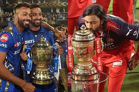 ಕೃನಾಲ್​​ಗೆ ಐದನೇ ಕಪ್​; ಪಾಂಡ್ಯ ಸಹೋದರರಿಗೆ 10ನೇ ಐಪಿಎಲ್​ ಟ್ರೋಫಿ ಸಂಭ್ರಮ!