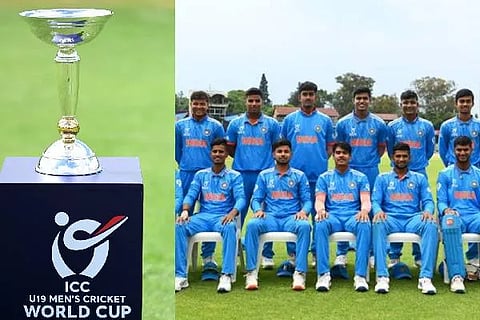 2026ರ ಕಿರಿಯರ ವಿಶ್ವಕಪ್​ ವೇಳಾಪಟ್ಟಿ ಪ್ರಕಟ: ಭಾರತಕ್ಕೆ ಅಮೆರಿಕ ಮೊದಲ ಎದುರಾಳಿ