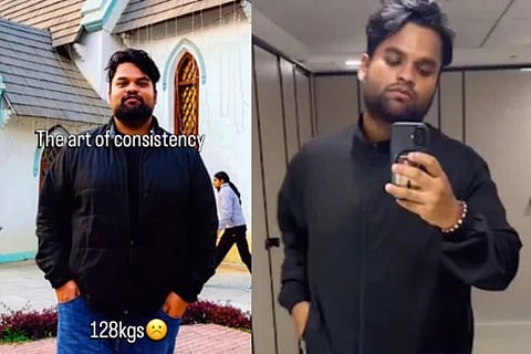  Weight Loss Journey  ಚಿತ್ರ Instagram