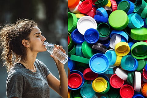  Colours Of Water Bottle Caps