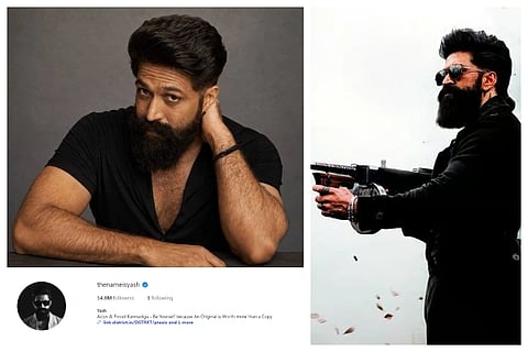sandalwood actor yash instagram bio goes viral