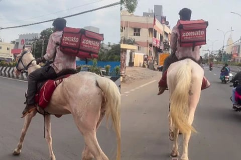 Zomato Delivery  ಸಾಂದರ್ಭಿಕ ಚಿತ್ರ