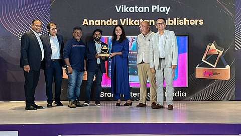 Vikatan Strikes Gold & Silver at e4m IMA South Awards 2025 in Bengaluru