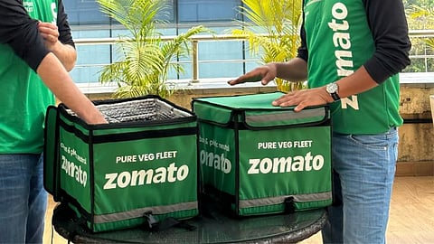 జొమాటో: శాఖాహారం కోసం ప్రత్యేక డెలివరీ సిబ్బంది!
