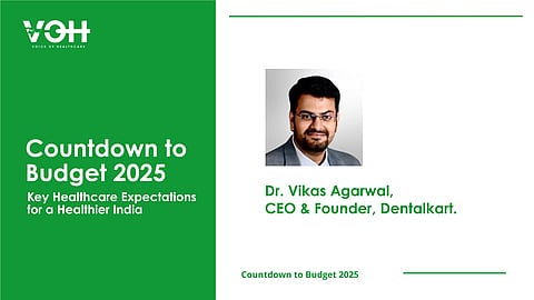 Dr. Vikas Agarwal, CEO & Founder, Dentalkart
