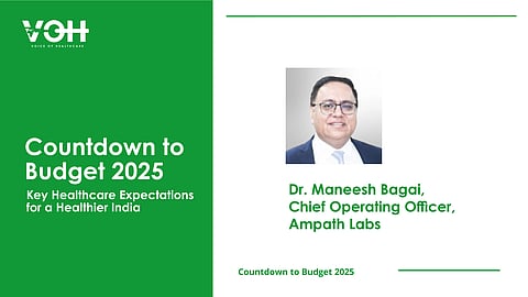 Dr. Maneesh Bagai, Chief Operating Officer, Ampath Labs