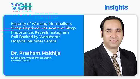 Majority of Working Mumbaikars Sleep-Deprived, Yet Aware of Sleep Importance: Reveals Instagram Poll Backed by Wockhardt Hospital Mumbai Central