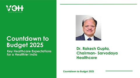 Dr. Rakesh Gupta, Chairman- Sarvodaya Healthcare