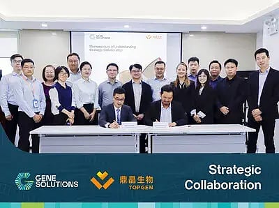 Gene Solutions and Topgen Forge Strategic Partnership to Advance Cancer Genomics in China