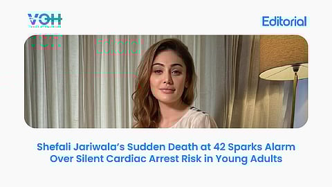 Shefali Jariwala’s Sudden Death at 42 Sparks Alarm Over Silent Cardiac Arrest Risk in Young Adults