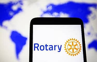 Francesco Arezzo takes office as president of Rotary International