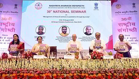 30th National Seminar on Paediatric Ayurveda Inaugurated by RAV in New Delhi