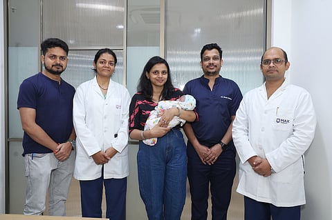 Doctors at Max Hospital, Dwarka, Successfully Removed a Basketball-Sized Ovarian Tumour in a 25-year-old Pregnant Woman