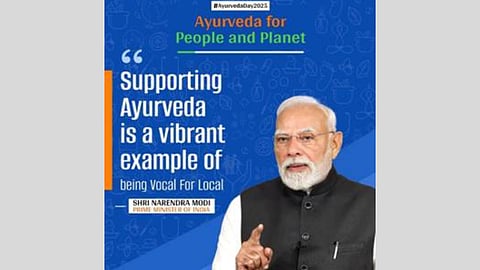 Ayurveda Day to Be Observed on 23 September Annually from 2025