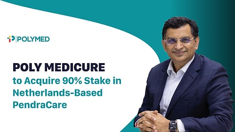 Poly Medicure to Acquire 90% Stake in Netherlands-Based PendraCare