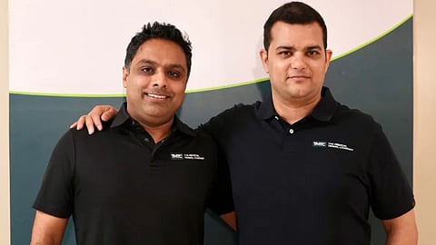Dineout co-founders Ankit Mehrotra and Sahil Jain 