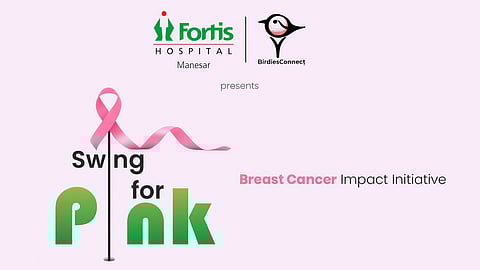‘Swing for PINK’: Fortis Manesar Promotes Breast Cancer Awareness Through Golf