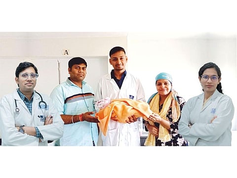 One-Day-Old Newborn Cured of Rare Liver Vascular Malformation Through Minimally Invasive Pinhole Procedure