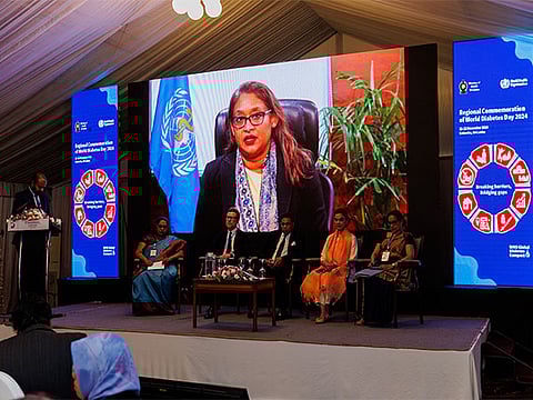 WHO Regional Director Saima Wazed 