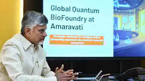 AP Chief Minister N. Chandrababu Naidu Pushes Amaravati As Hub For Quantum-Enabled Biomedical Research
