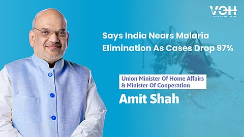 India Nears Malaria Elimination As Cases Drop 97%: Amit Shah