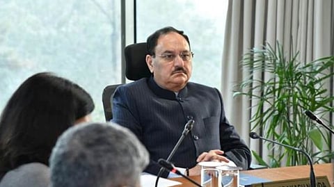 JP Nadda Holds High-Level Review On Healthcare Reforms & TB Mukt Bharat In Haryana