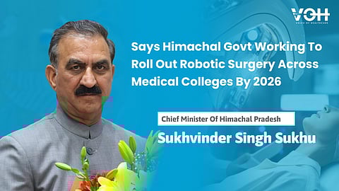 Himachal Govt Working To Roll Out Robotic Surgery Across Medical Colleges By 2026: CM Sukhu