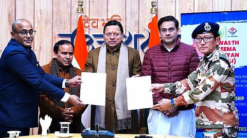Uttarakhand Govt & ITBP Sign MoU For Strengthening Healthcare In 108 Border Villages