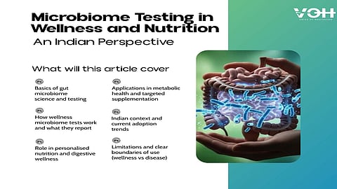 Microbiome Testing in Wellness and Nutrition: An Indian Perspective