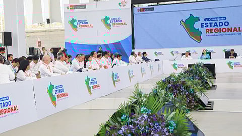 The 6th Regional State Council held in the Piura region.