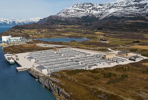 The Arctic Seafarm facility is located in Langsetvågen Nesna, Norway.