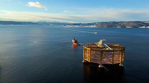 SalMar Ocean offshore farm. 