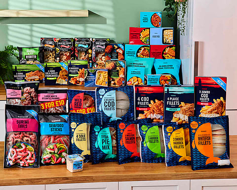 Iceland Foods seafood range, all of which is now certified by the Marine Stewardship Council.