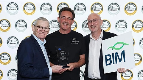 Carlingford Oyster Company receives innovation accolade at the Blas na hÉireann Irish Food Awards 2025.