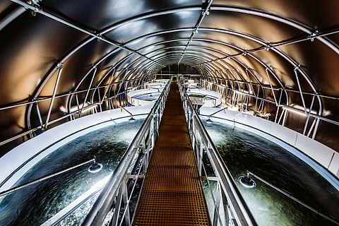 Scottish Sea Farms' Knock freshwater hatchery. 