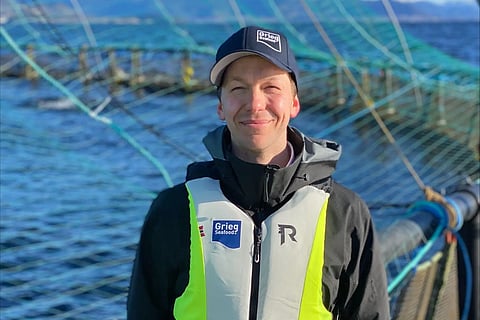 Piotr Wingaard, new Chief Commercial Officer at Grieg Seafood.