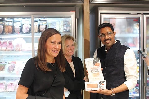 Marianne Sivertsen Næss during her visit to India, October 2025.